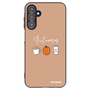 Picasee fekete szilikon tok az alábbi mobiltelefonokra Samsung Galaxy A15 A155F 4G - Autumn