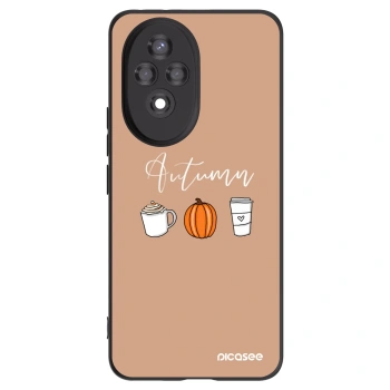 Picasee fekete szilikon tok az alábbi mobiltelefonokra Honor 200 5G - Autumn
