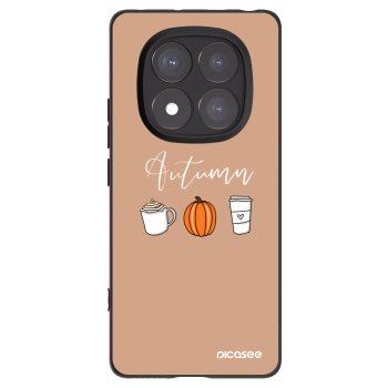 Picasee fekete szilikon tok az alábbi mobiltelefonokra Xiaomi Redmi Note 14 Pro+ 5G - Autumn
