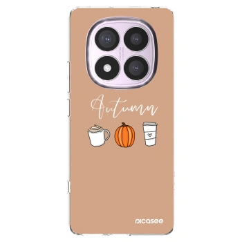 Picasee átlátszó szilikon tok az alábbi mobiltelefonokra Xiaomi Redmi Note 14 Pro 5G - Autumn