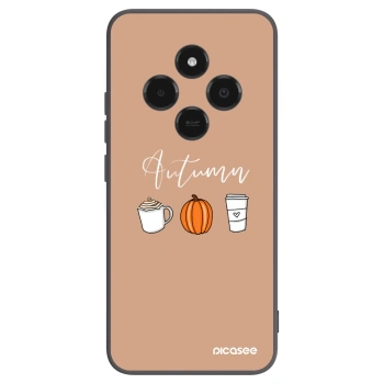 Picasee fekete szilikon tok az alábbi mobiltelefonokra Xiaomi Poco C75 - Autumn