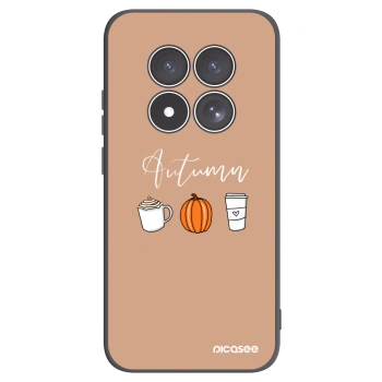 Picasee fekete szilikon tok az alábbi mobiltelefonokra Xiaomi Redmi Note 15 Pro 4G - Autumn