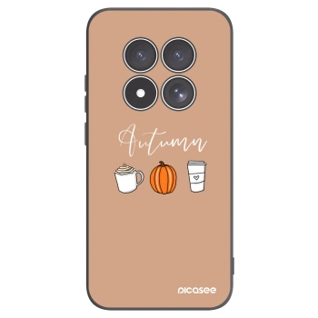 Picasee fekete szilikon tok az alábbi mobiltelefonokra Xiaomi Redmi Note 15 Pro 5G - Autumn