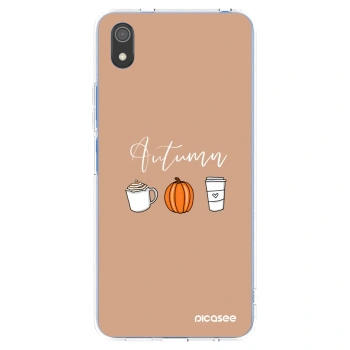 Picasee átlátszó szilikon tok az alábbi mobiltelefonokra Xiaomi Redmi 7A - Autumn