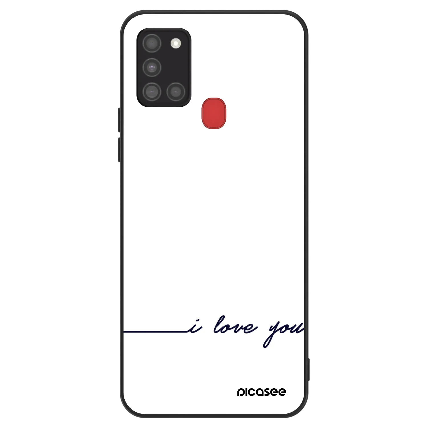 Picasee ULTIMATE CASE Samsung Galaxy A21s - készülékre - I love you