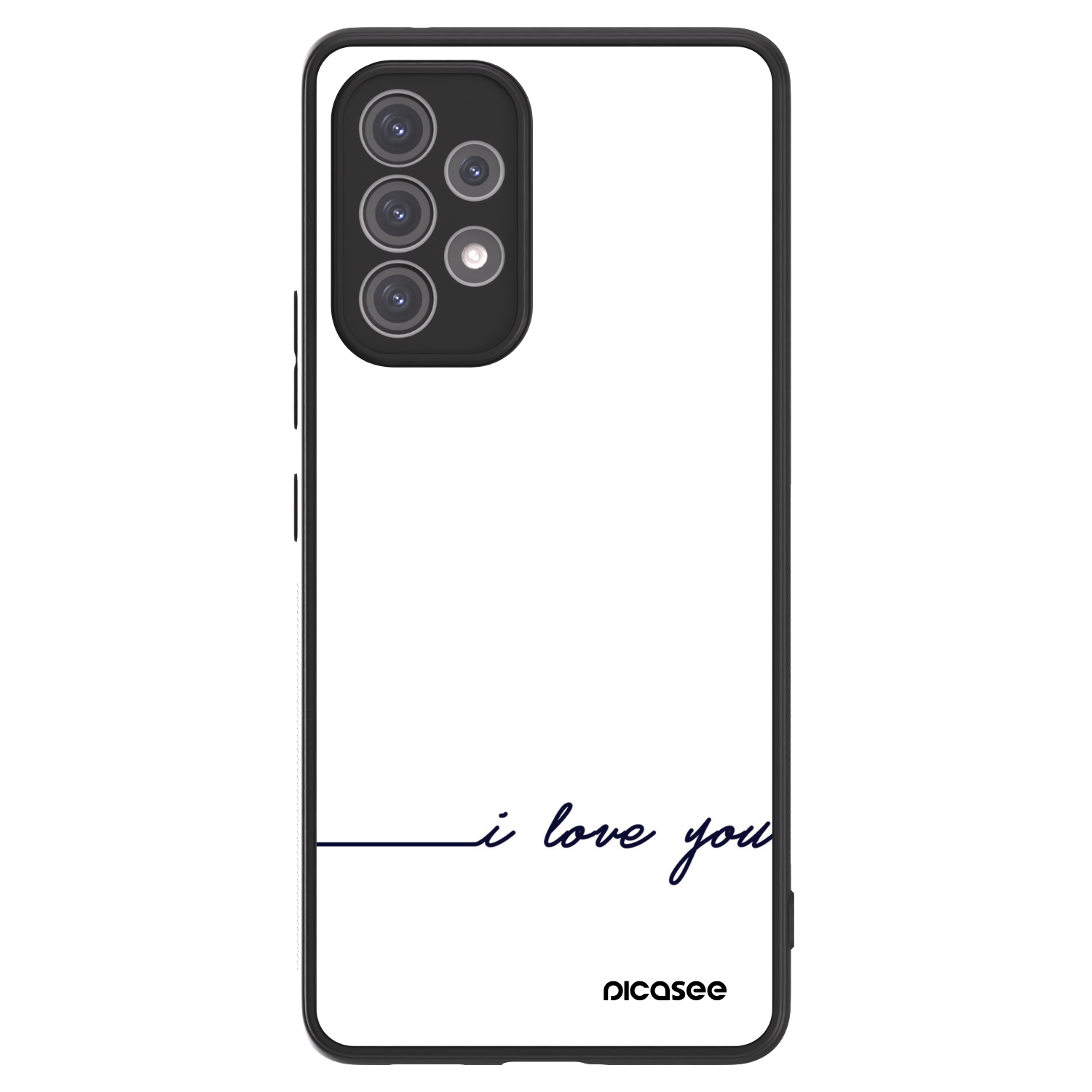 Picasee ULTIMATE CASE Samsung Galaxy A52 5G A525F - készülékre - I love you