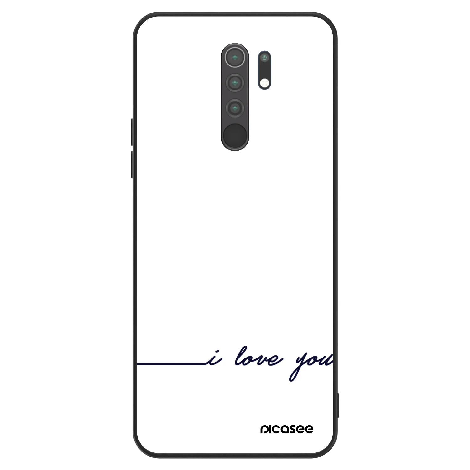 Picasee ULTIMATE CASE Xiaomi Redmi 9 - készülékre - I love you