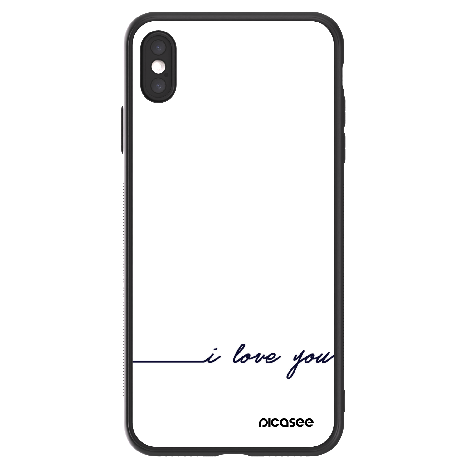 Picasee ULTIMATE CASE Apple iPhone XS Max - készülékre - I love you