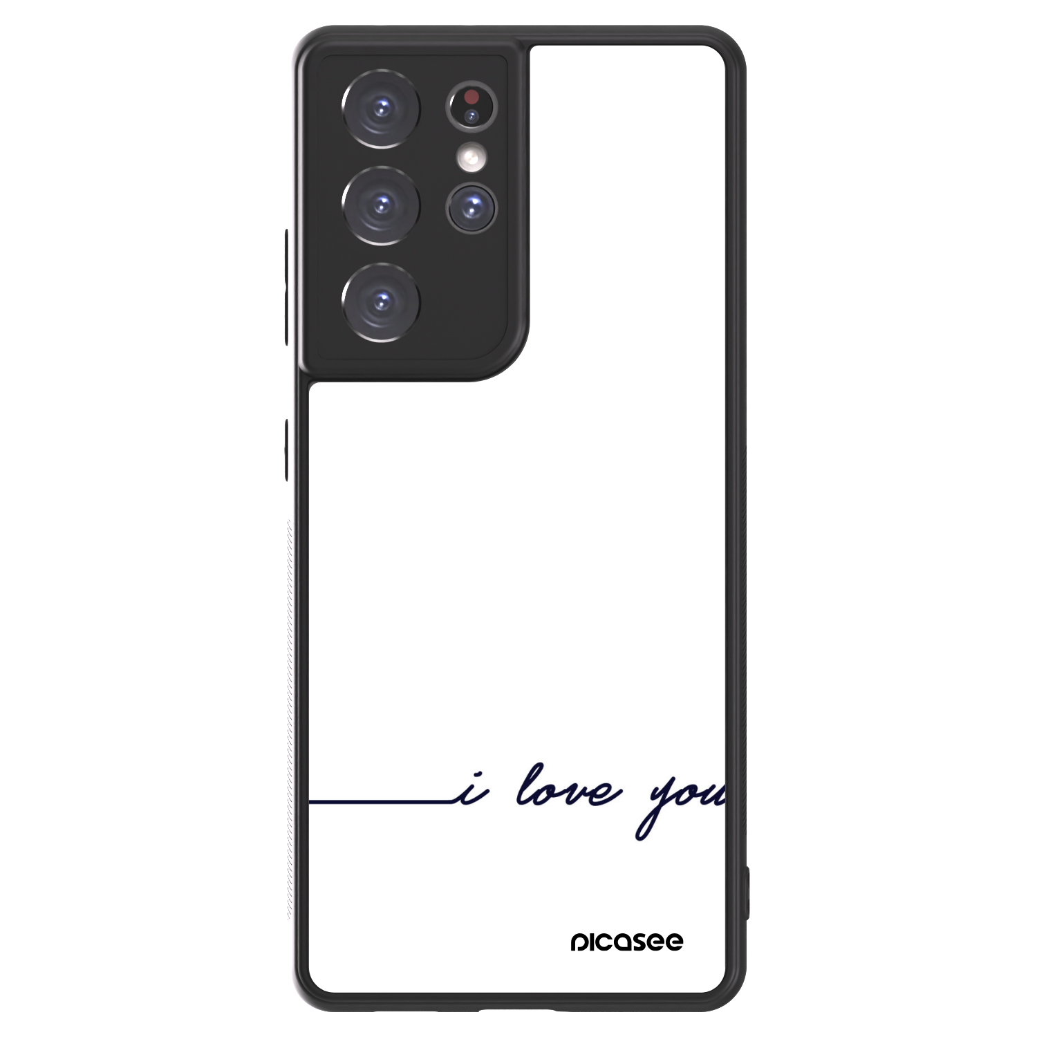 Picasee ULTIMATE CASE Samsung Galaxy S21 Ultra 5G G998B - készülékre - I love you