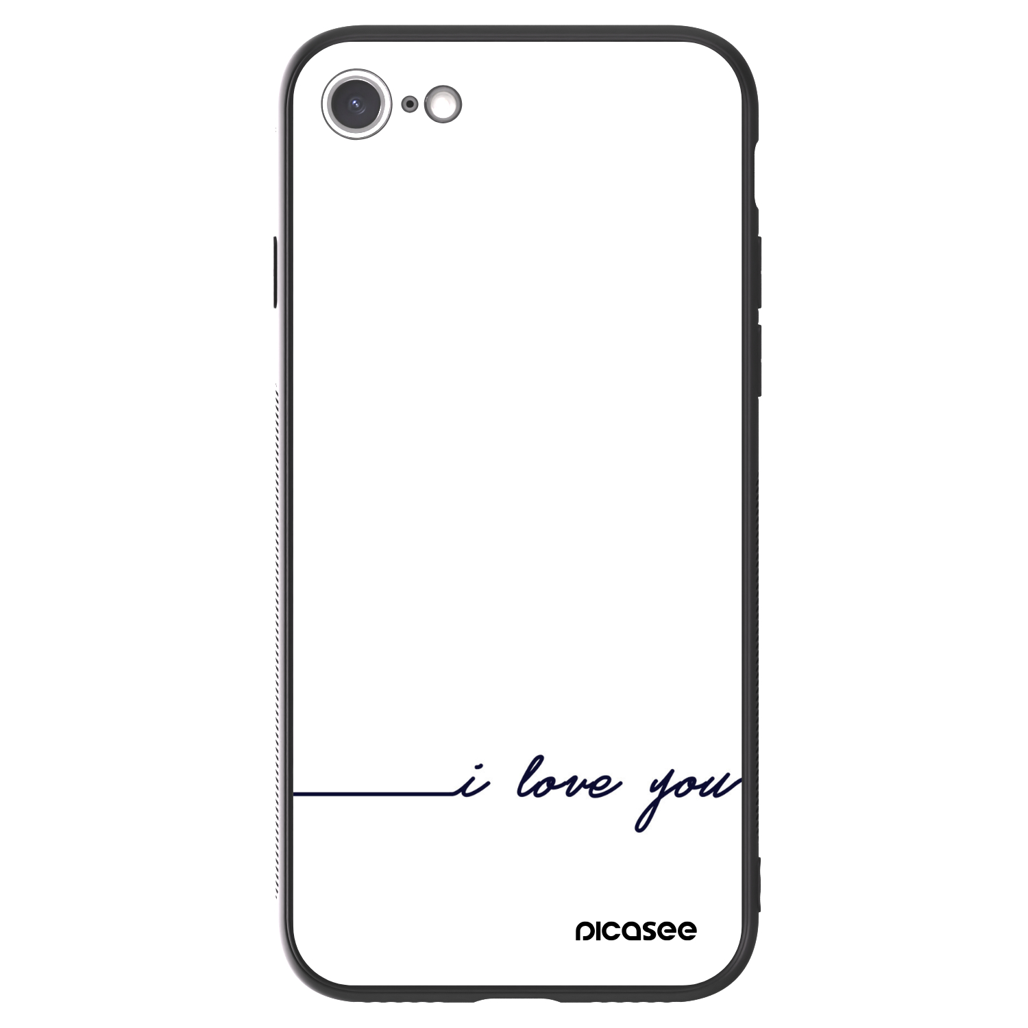Picasee ULTIMATE CASE Apple iPhone SE 2020 - készülékre - I love you