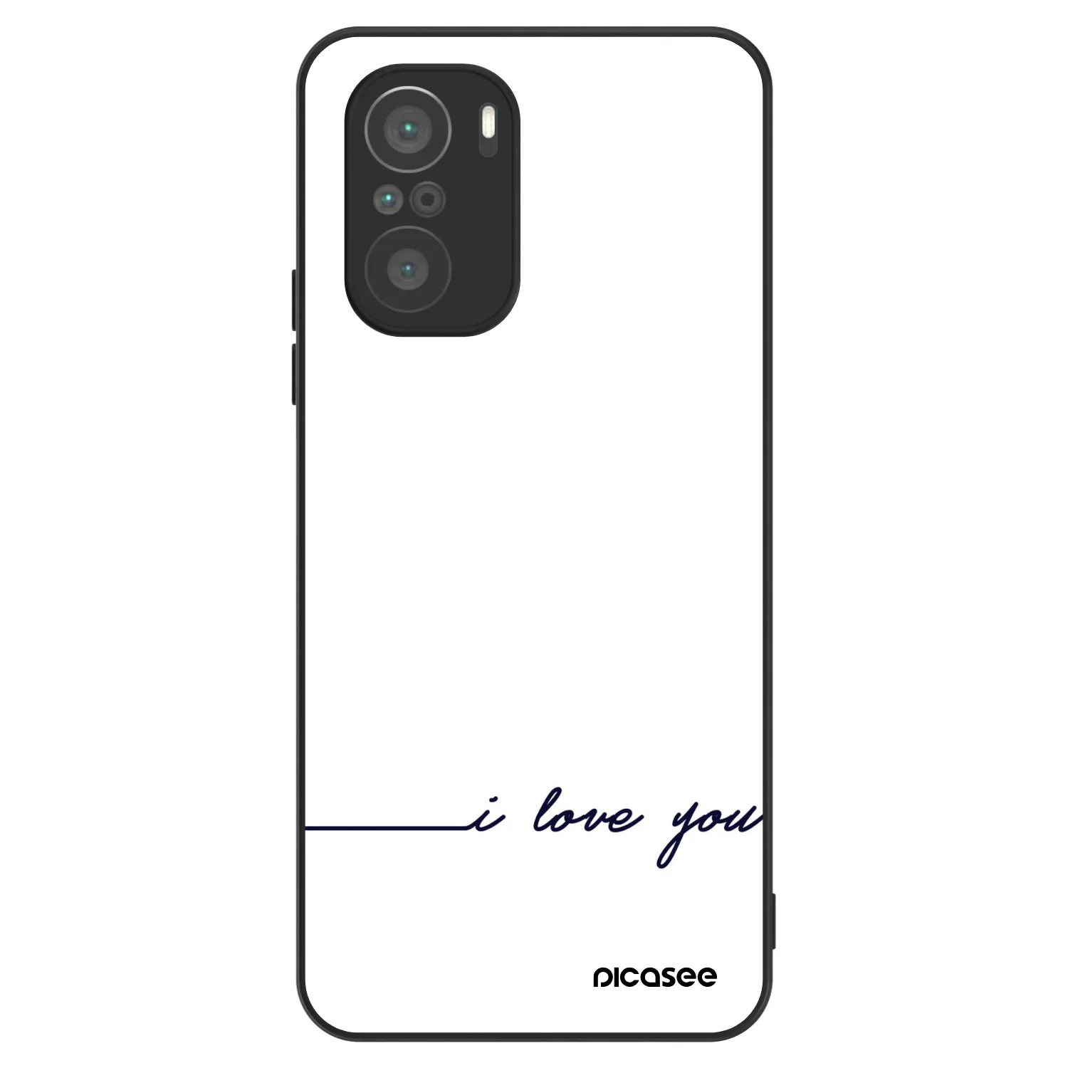 Picasee ULTIMATE CASE Xiaomi Poco F3 - készülékre - I love you