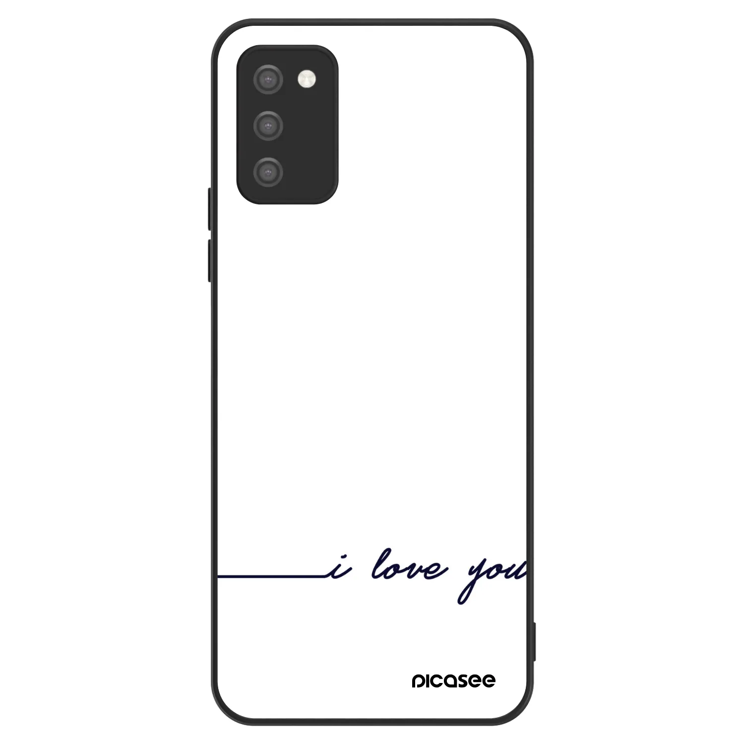 Picasee ULTIMATE CASE Samsung Galaxy A02s A025G - készülékre - I love you