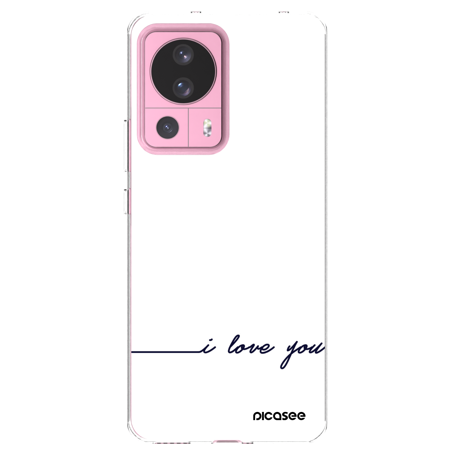 Picasee átlátszó szilikon tok az alábbi mobiltelefonokra Xiaomi 13 Lite - I love you