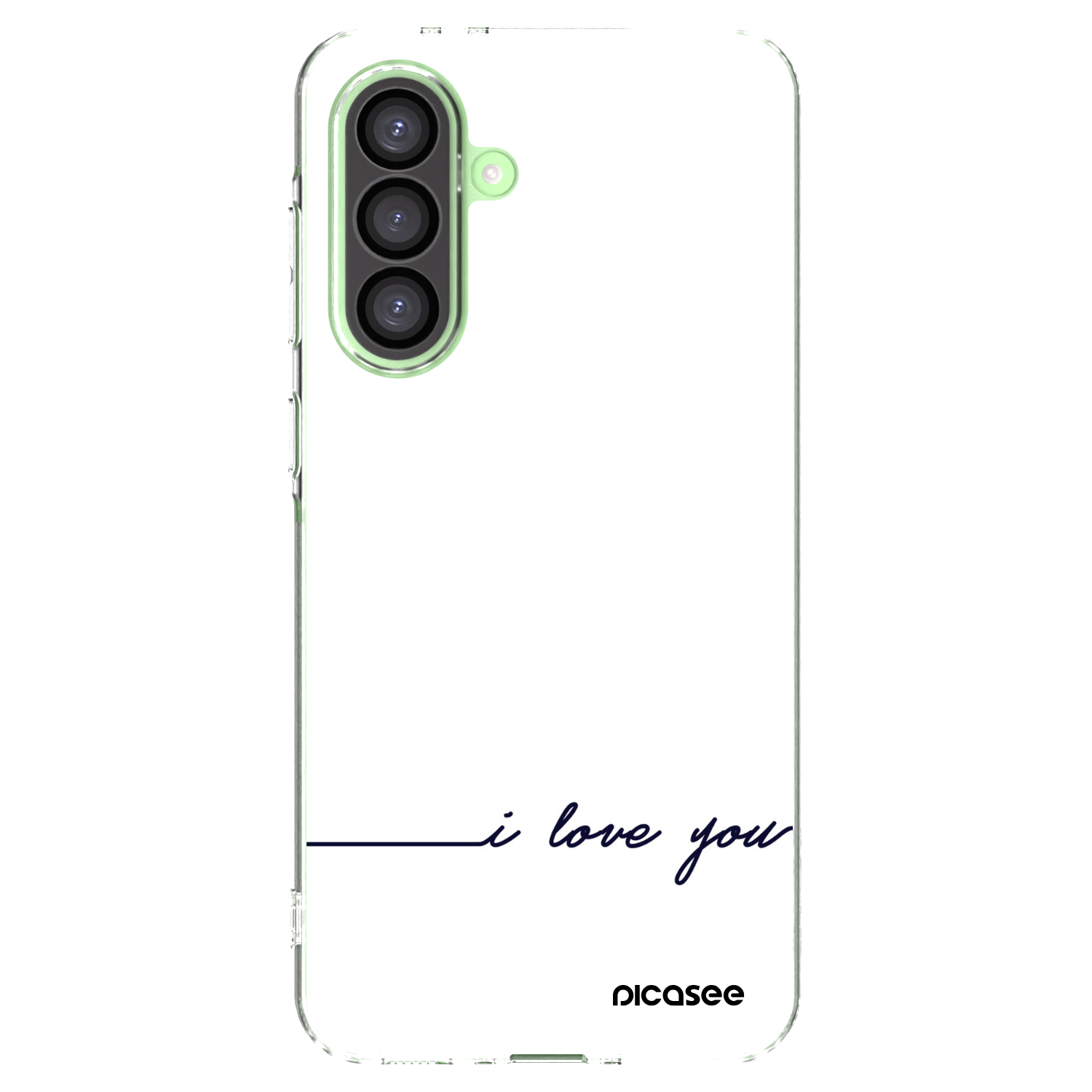 Picasee átlátszó szilikon tok az alábbi mobiltelefonokra Samsung Galaxy A26 5G A266B - I love you