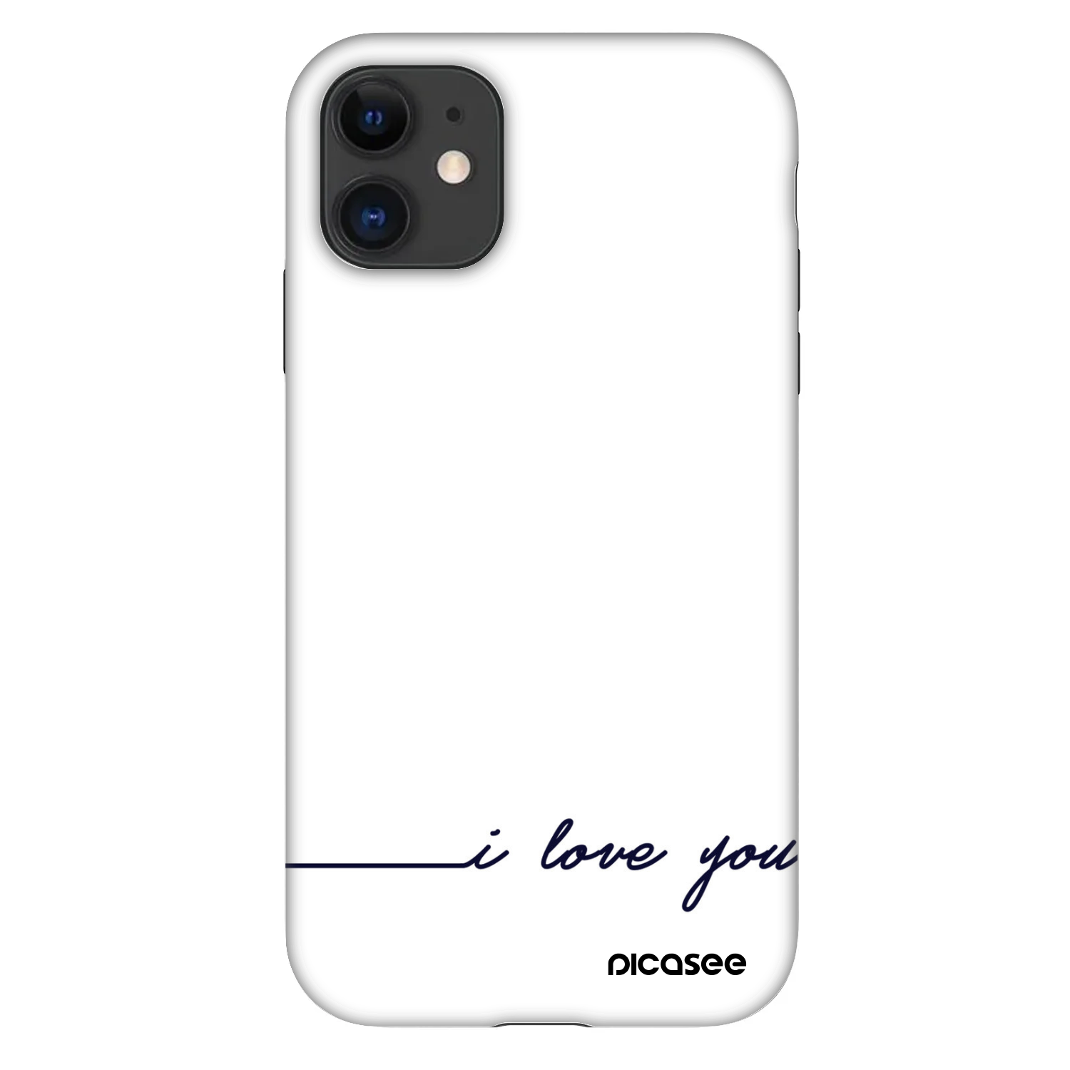 Picasee Fashion Case Apple iPhone 11 - I love you