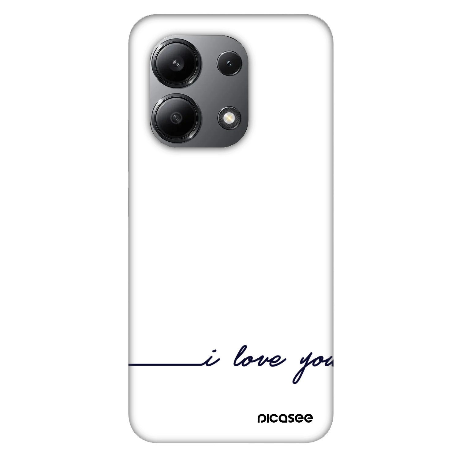Picasee Fashion Case Xiaomi Redmi Note 13 4G - I love you