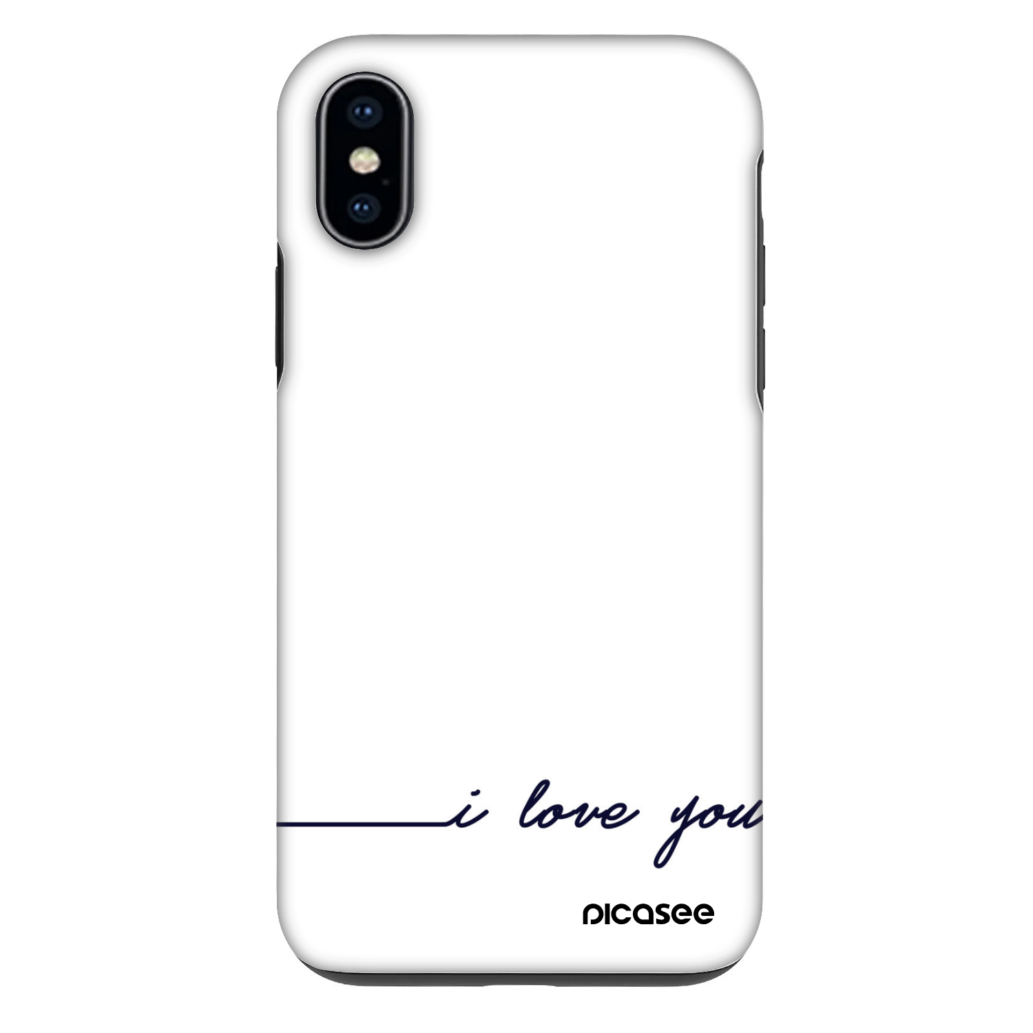 Picasee Fashion Case Apple iPhone X/XS - I love you