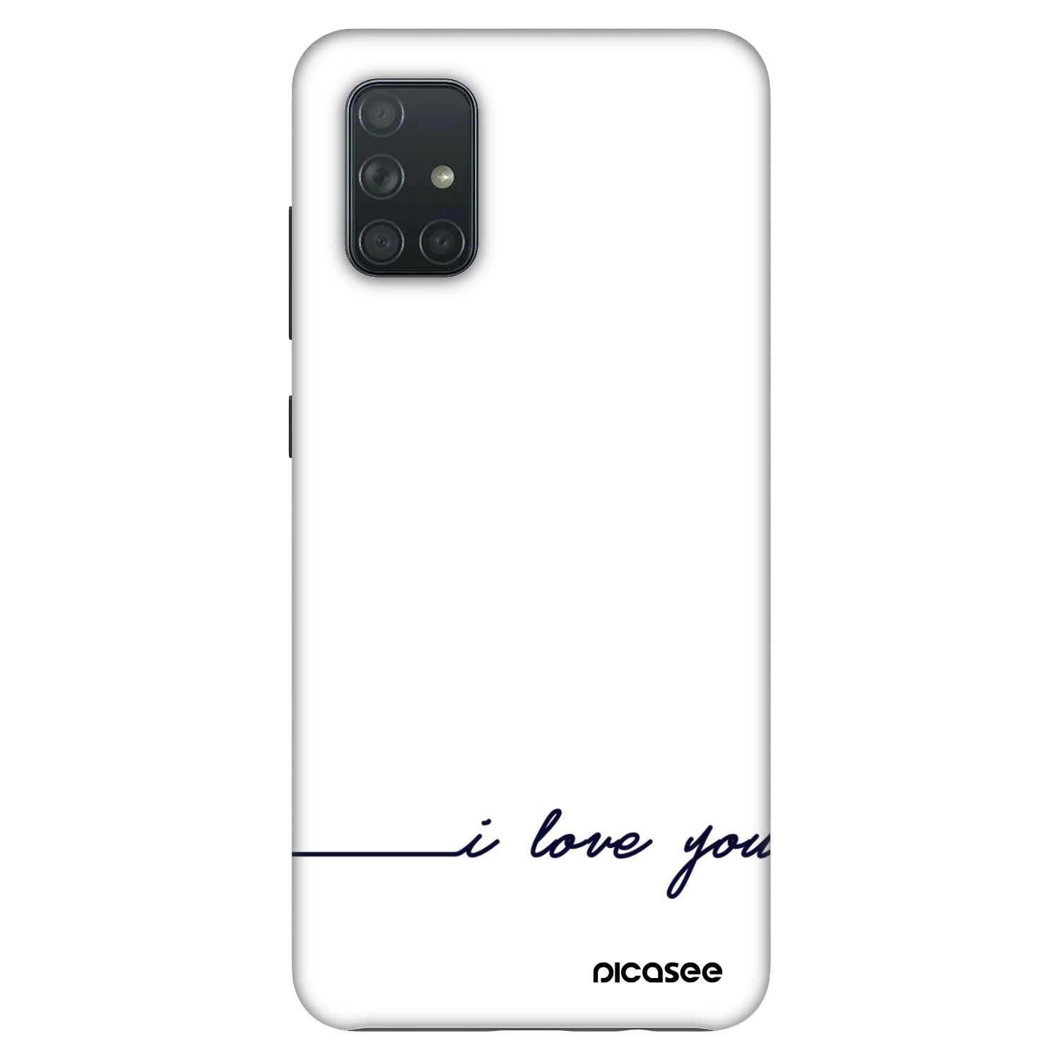 Picasee Fashion Case Samsung Galaxy A71 A715F - I love you