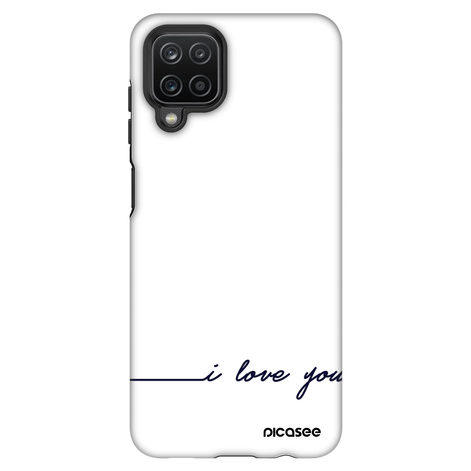 Picasee Fashion Case Samsung Galaxy A12 A125F - I love you