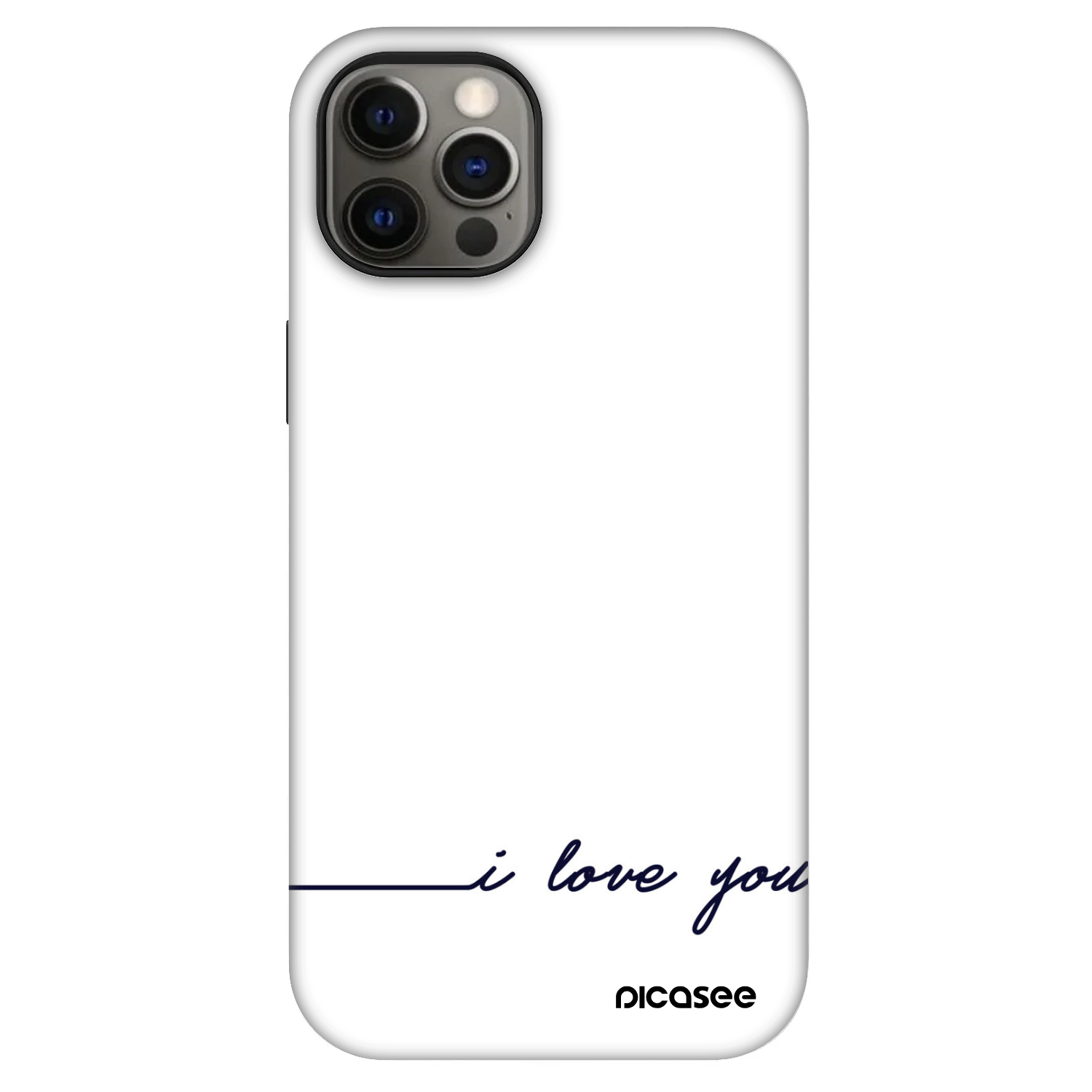 Picasee Fashion Case MagSafe Apple iPhone 12 Pro - I love you