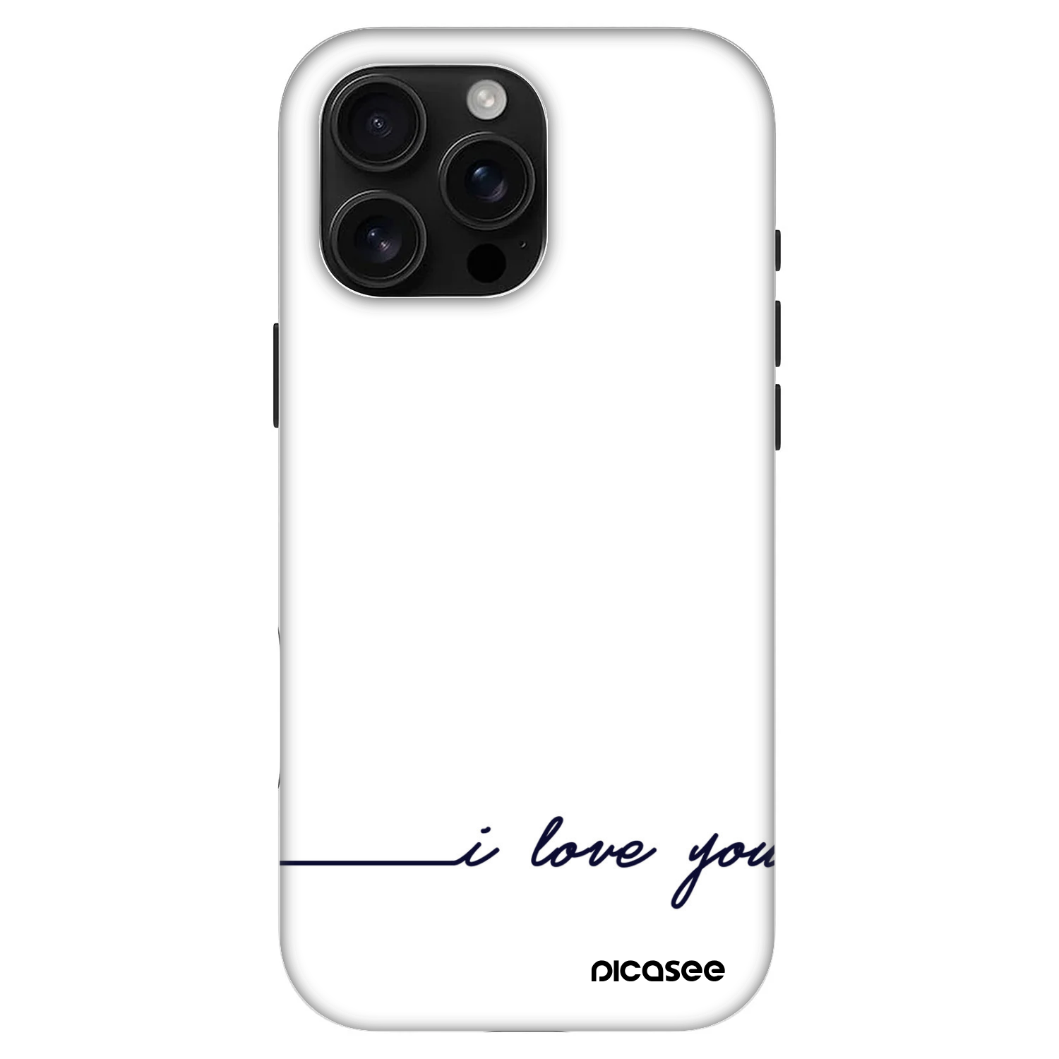 Picasee Fashion Case MagSafe Apple iPhone 16 Pro Max - I love you