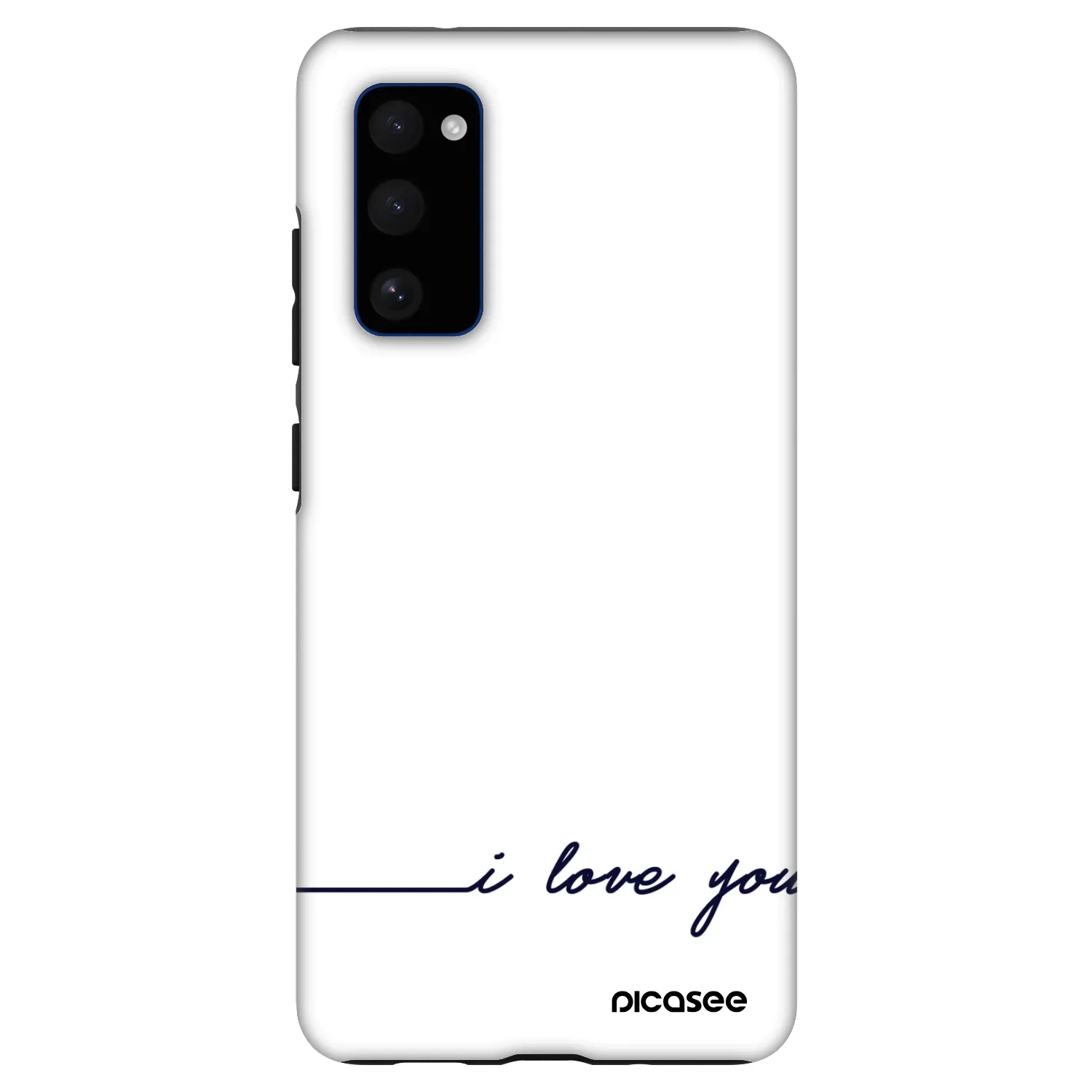 Picasee Fashion Case Samsung Galaxy S20 FE - I love you