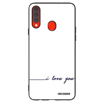 Tok az alábbi mobiltelefonokra Samsung Galaxy A20s - I love you