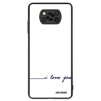 Szilikon tok erre a típusra Xiaomi Poco X3 - I love you