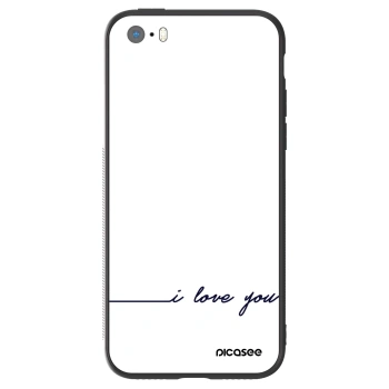Szilikon tok erre a típusra Apple iPhone 5/5S/SE - I love you