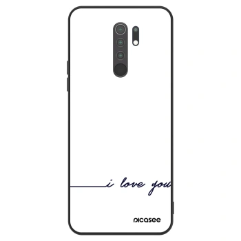 Szilikon tok erre a típusra Xiaomi Redmi 9 - I love you