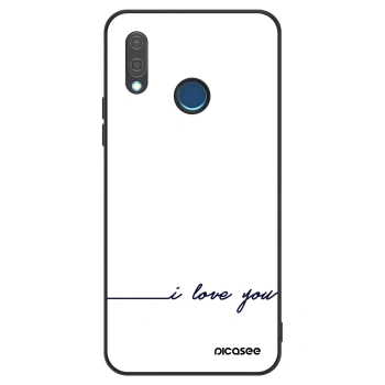 Szilikon tok erre a típusra Huawei P20 Lite - I love you