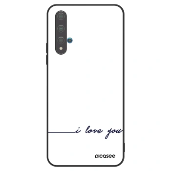 Szilikon tok erre a típusra Huawei Nova 5T - I love you