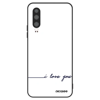 Szilikon tok erre a típusra Huawei P30 - I love you
