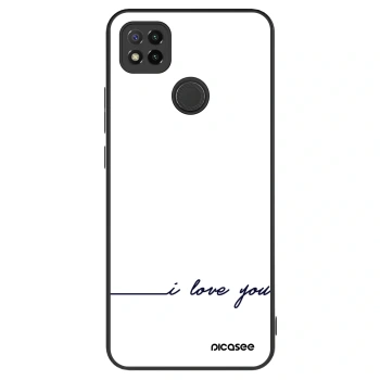 Szilikon tok erre a típusra Xiaomi Redmi 9C - I love you