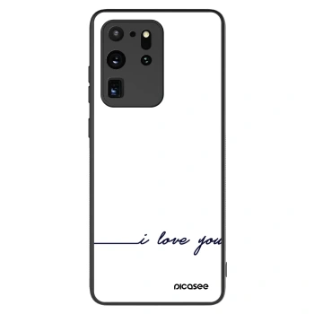 Szilikon tok erre a típusra Samsung Galaxy S20 Ultra 5G G988F - I love you