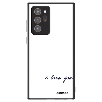 Szilikon tok erre a típusra Samsung Galaxy Note 20 Ultra - I love you