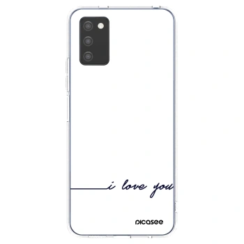 Tok az alábbi mobiltelefonokra Samsung Galaxy A03s A037G - I love you