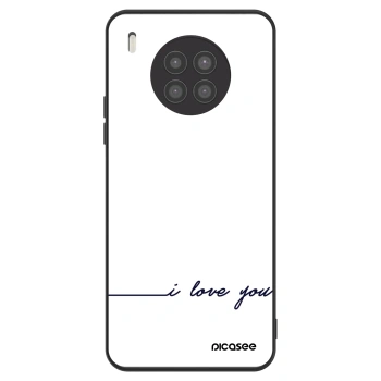 Szilikon tok erre a típusra Huawei Nova 8i - I love you