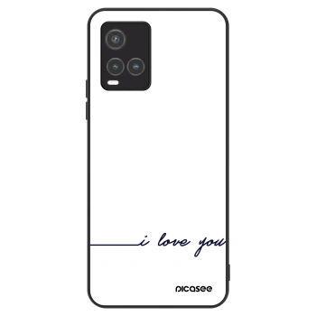 Szilikon tok erre a típusra Vivo Y33s - I love you