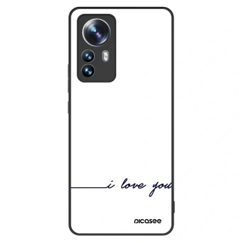 Szilikon tok erre a típusra Xiaomi 12 Pro - I love you