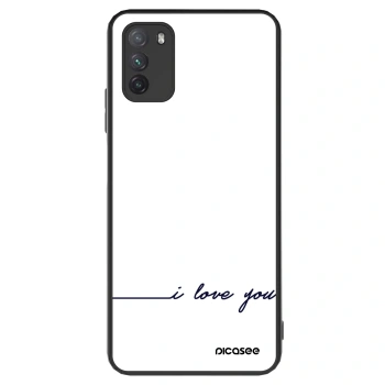 Szilikon tok erre a típusra Xiaomi Poco M3 - I love you