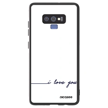 Szilikon tok erre a típusra Samsung Galaxy Note 9 N960F - I love you