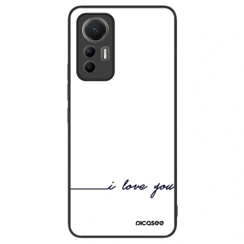 Szilikon tok erre a típusra Xiaomi 12 Lite - I love you