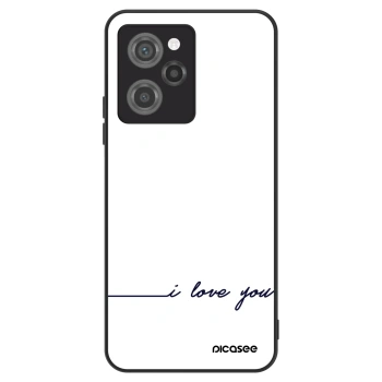 Szilikon tok erre a típusra Xiaomi Poco X5 Pro - I love you