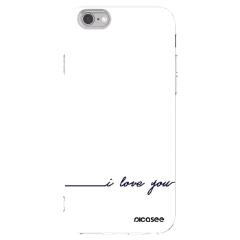 Picasee átlátszó szilikon tok az alábbi mobiltelefonokra Apple iPhone 6/6S - I love you