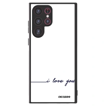 Picasee ULTIMATE CASE PowerShare Samsung Galaxy S22 Ultra 5G - készülékre - I love you
