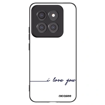 Picasee fekete szilikon tok az alábbi mobiltelefonokra Xiaomi 14 Pro - I love you