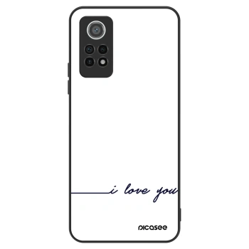 Szilikon tok erre a típusra Xiaomi Redmi Note 12 Pro 4G - I love you