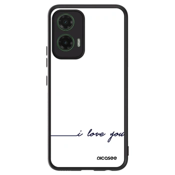 Szilikon tok erre a típusra Motorola Moto G35 5G - I love you