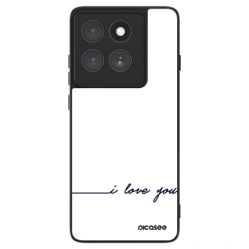 Szilikon tok erre a típusra Motorola Edge 60 Fusion - I love you